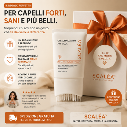 SCALÉA™ — Fermati la Caduta. Fai Ricrescere i Tuoi Capelli.