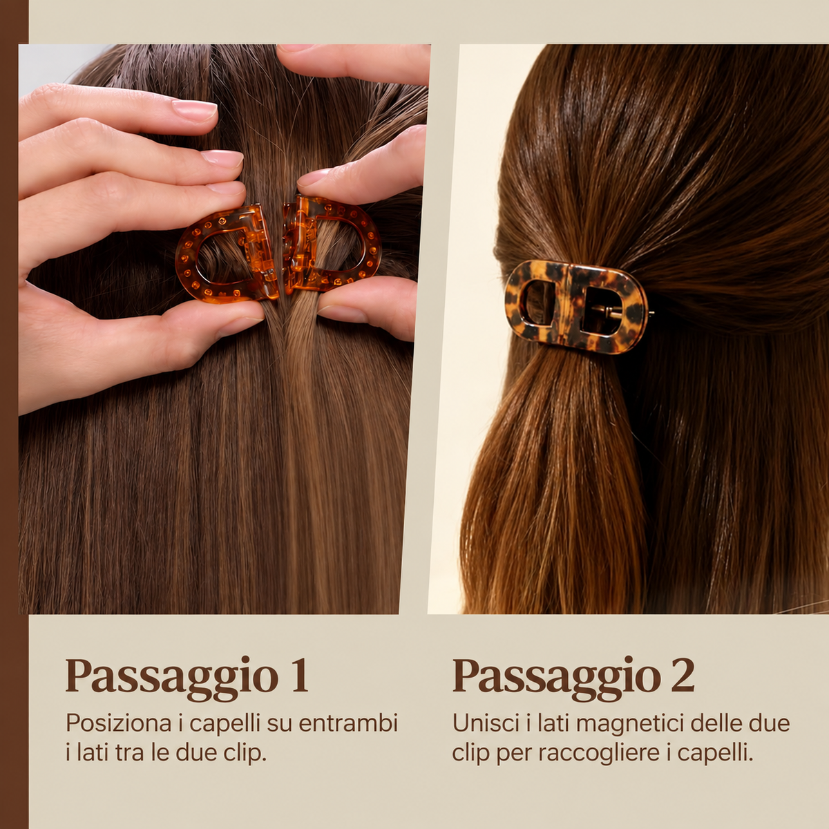 Fermaglio Magnetico per Capelli – EleganceClip™
