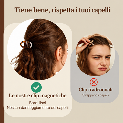Fermaglio Magnetico per Capelli – EleganceClip™